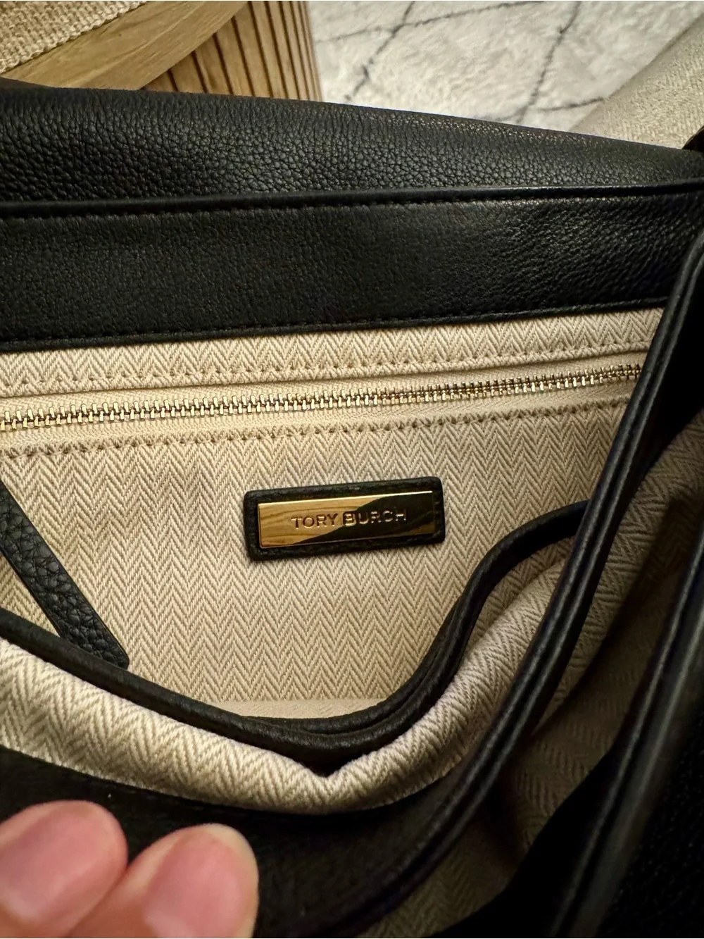 Tory Burch Kira Pebbled Leather Convertible Shoulder Bag